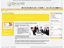 Tablet Screenshot of demo.divio-immobilier.com